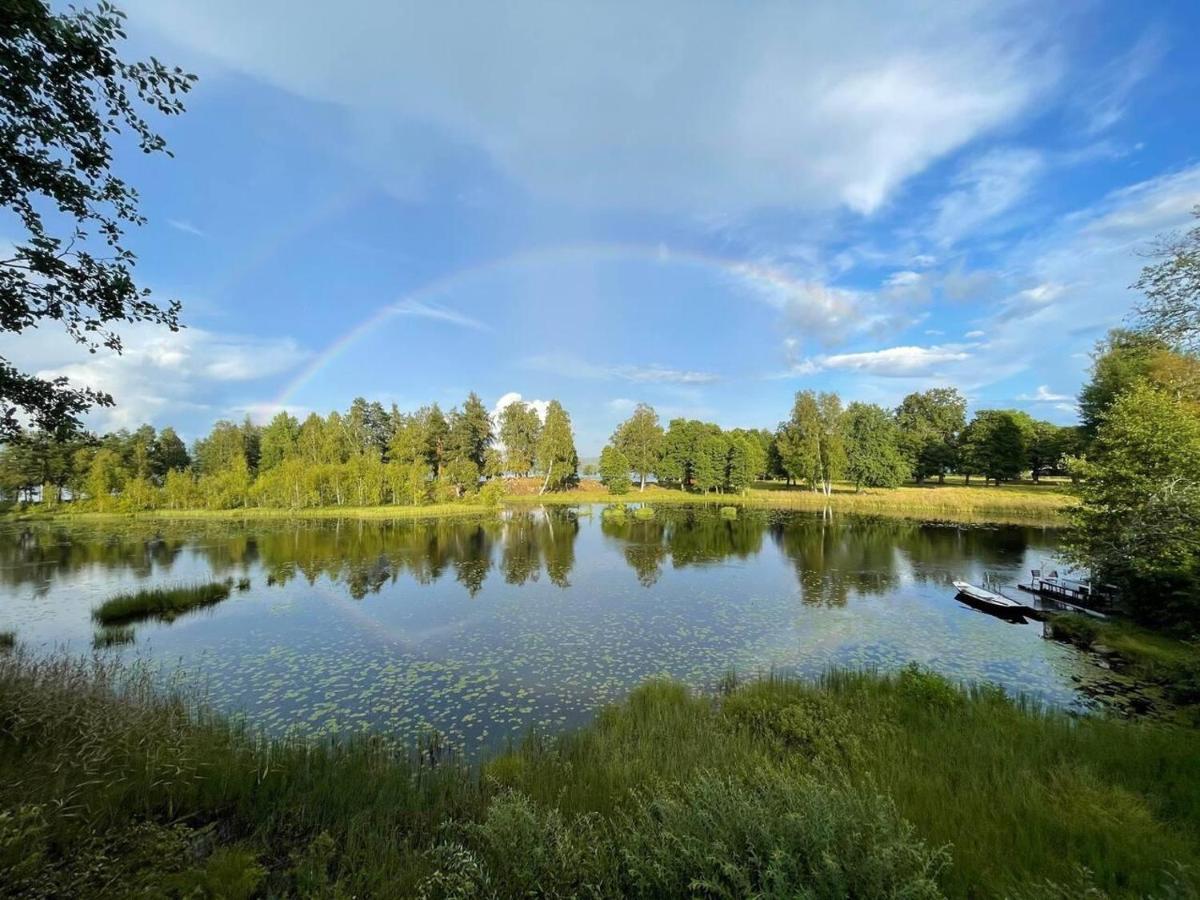 Romantic Spa Villa With Fireplace By The Lake Stjarnsund المظهر الخارجي الصورة
