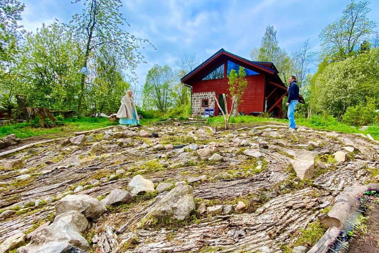 Romantic Spa Villa With Fireplace By The Lake Stjarnsund المظهر الخارجي الصورة